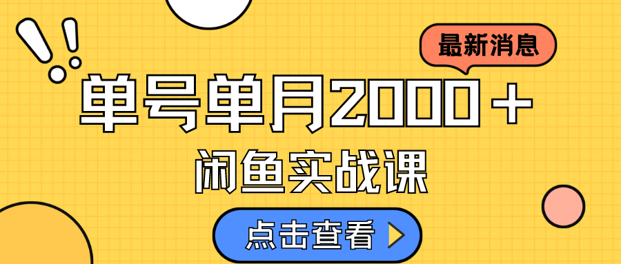 （7328期）咸鱼虚拟资料新模式，月入2w＋，可批量复制，单号一天50-60没问题 多号多撸-古龙岛网创