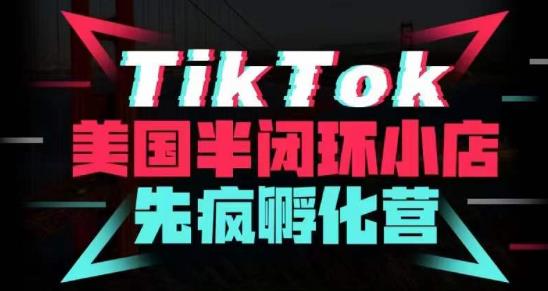 疯人院·TikTok美国半闭环小店孵化营，抢占TikTok美国蓝海市场，开店、运营、带货、投流全实操-古龙岛网创