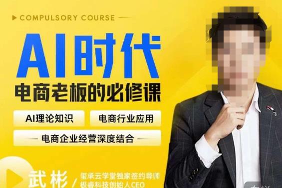 玺承·AI时代，电商老板的必修课，理论+实操+工具，驱动电商销售转化-古龙岛网创