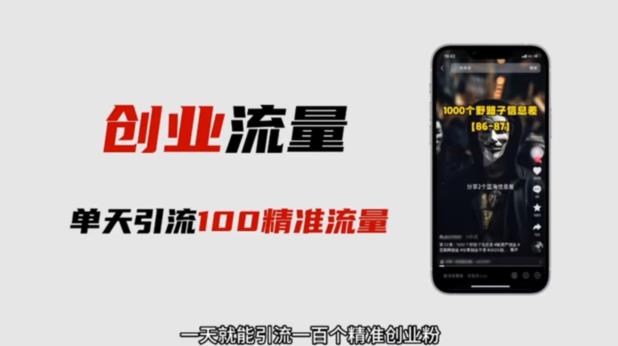 自媒体音频加图文制作视频，一天引流一百个精准创业粉【音频软件+图片素材】【揭秘】-古龙岛网创