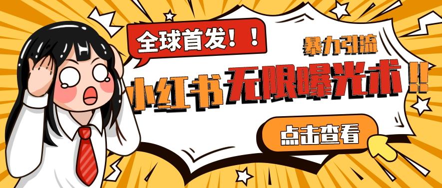 全网首发-小红书无限曝光术pro版全领域粉丝精准拿下-古龙岛网创
