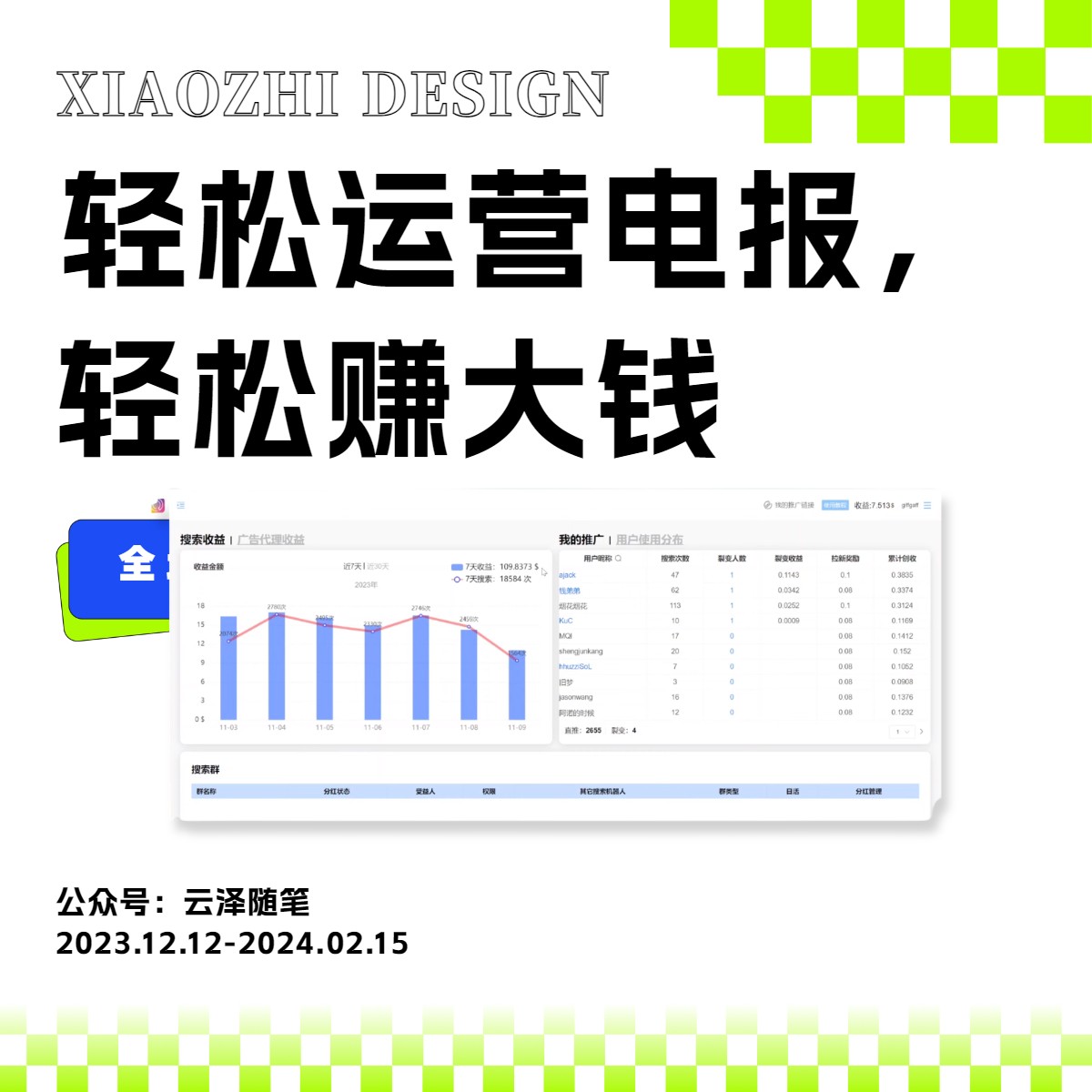 （8221期）独家技巧！电报运营新风口，免费发送器+会员技巧，赚钱就是这么简单！-古龙岛网创