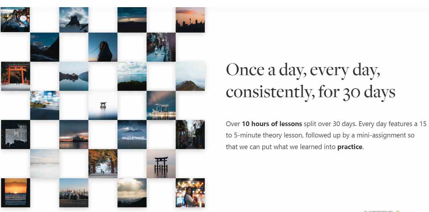 网红摄影师Pat Kay – 30天摄影基础知识加速器教程-30节课-中英字幕-古龙岛网创