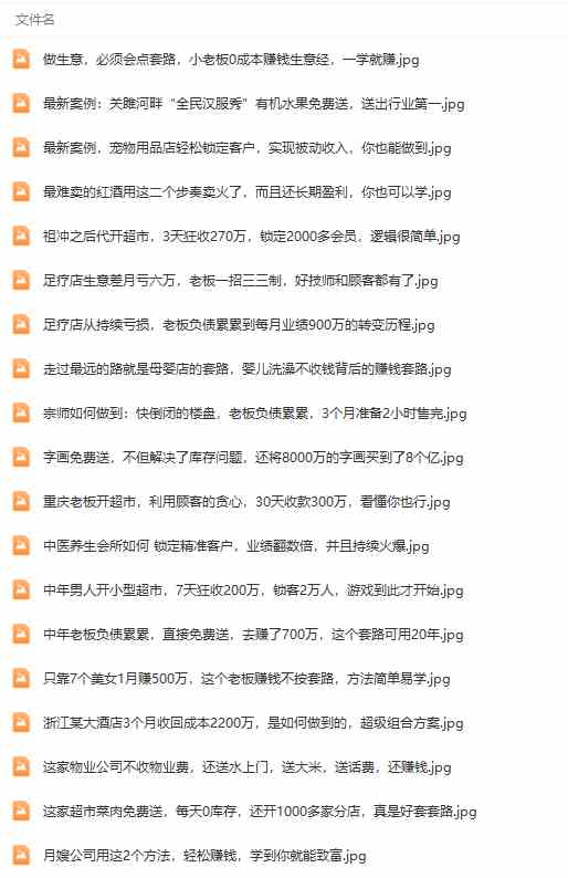 图片[5]-（9607期）真实有效391套商业模式，年入几十到几百万案例解析（电子书+视频+图文）-古龙岛网创