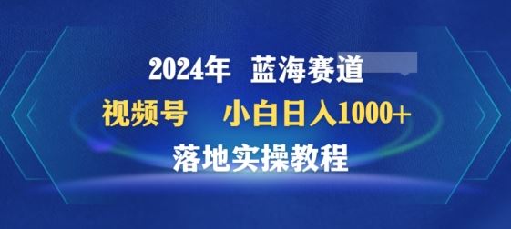 2024年视频号蓝海赛道百家讲坛，小白日入1000+，落地实操教程【揭秘】-古龙岛网创