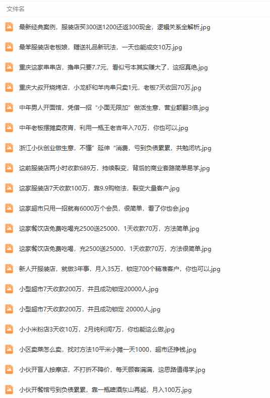 图片[6]-（9607期）真实有效391套商业模式，年入几十到几百万案例解析（电子书+视频+图文）-古龙岛网创