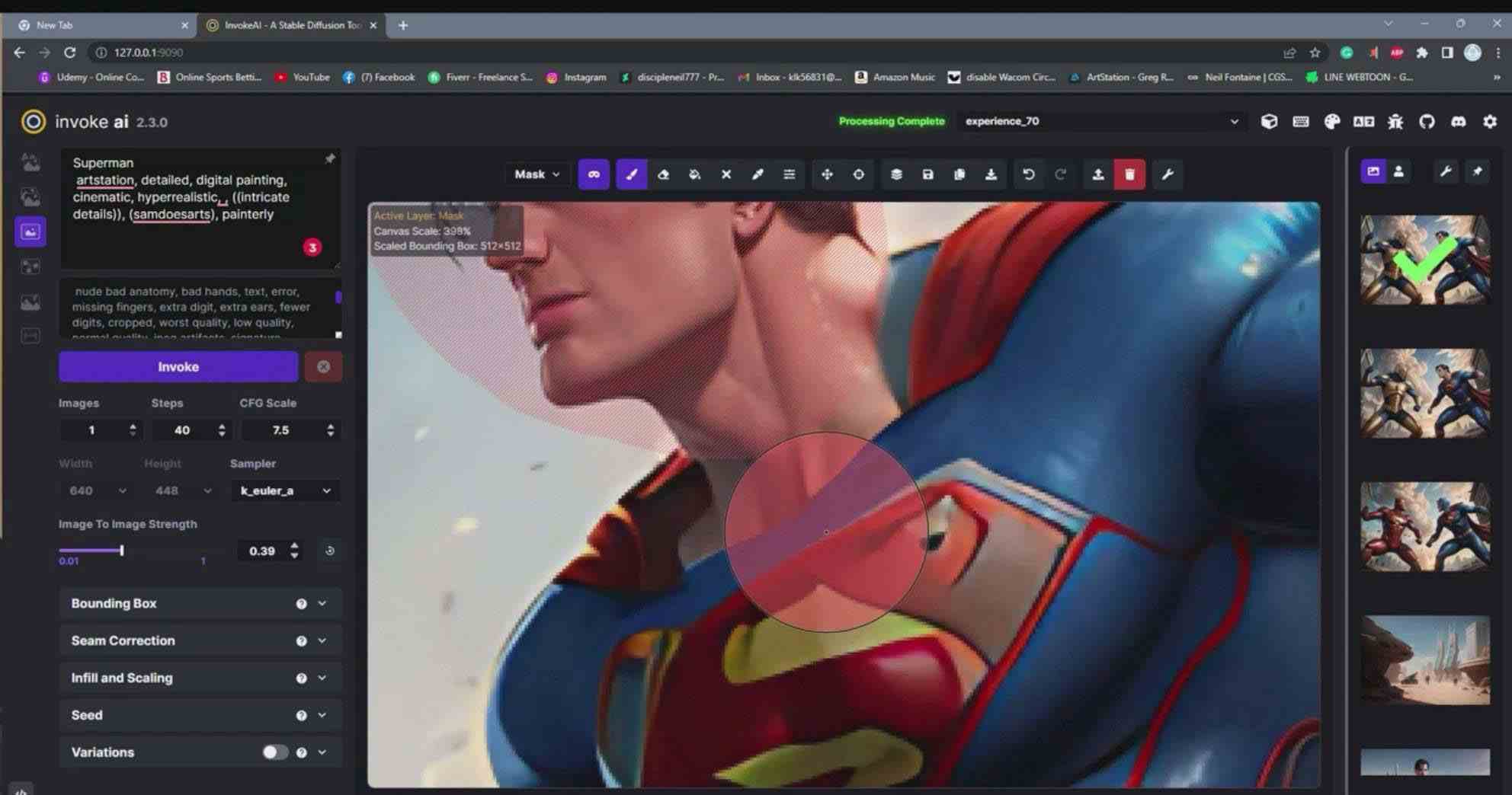 图片[4]-（9760期）Invoke AI 绘画教程-零基础创作可以销售的完美插图-49节-中英字幕-古龙岛网创