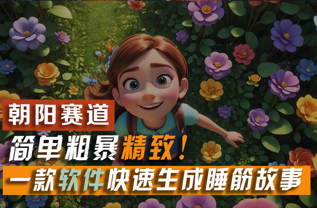 （11405期）利用一款软件5分钟一条爆款睡筋故事，简单粗暴精致！小白月入2w+-古龙岛网创