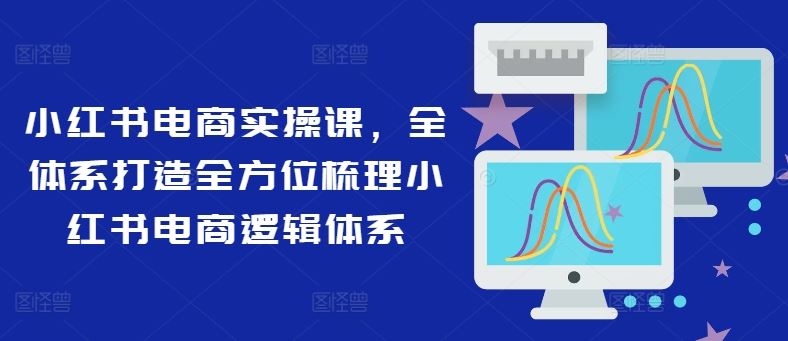小红书电商实操课，全体系打造全方位梳理小红书电商逻辑体系-古龙岛网创