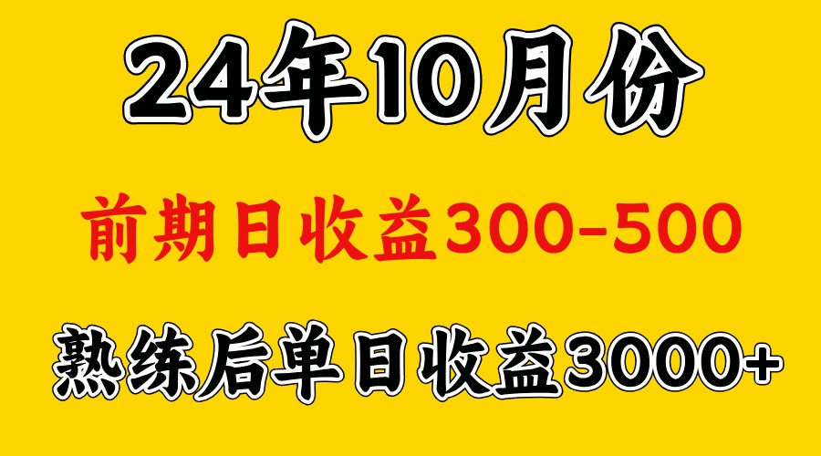 高手是怎么赚钱的.前期日收益500+熟练后日收益3000左右-古龙岛网创