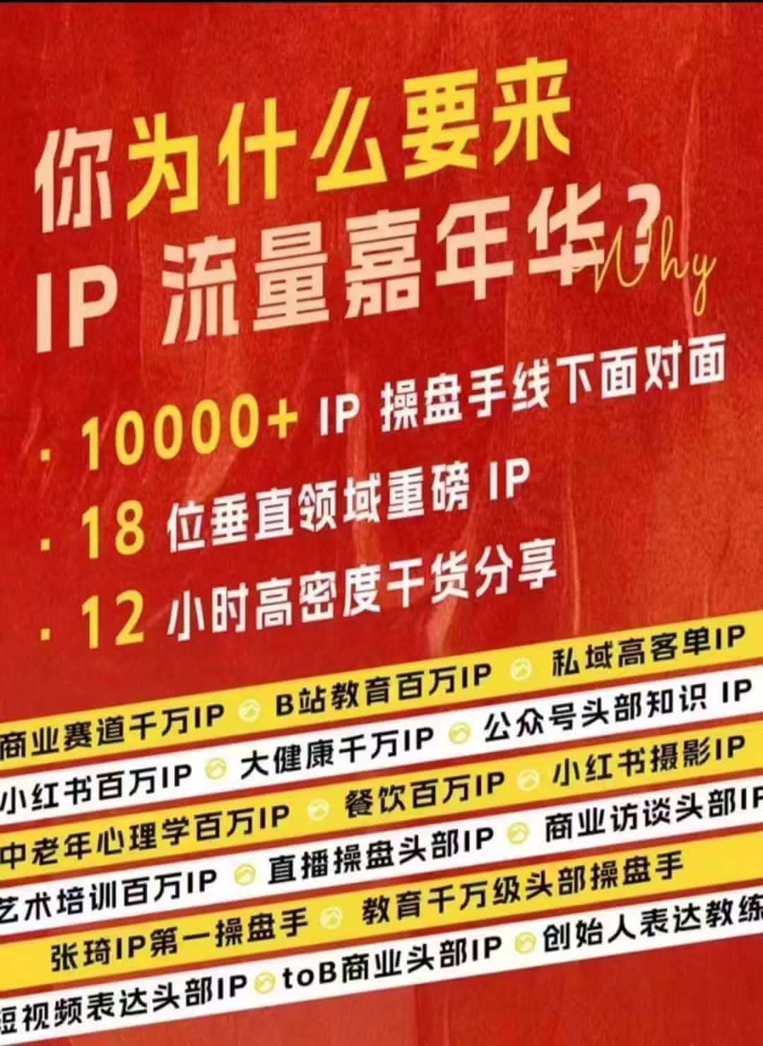 群响IP流量嘉年华,现场视频+IP江湖2024典藏版PPT-古龙岛网创