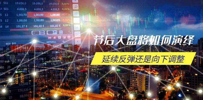 （14065期）节后大盘将如何演绎，延续反弹还是向下调整，关键时间点和空间位待解-古龙岛网创