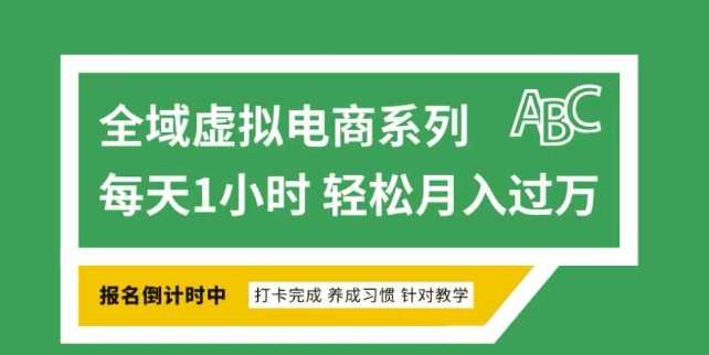 全域虚拟电商变现系列，通过平台出售虚拟电商产品从而获利-古龙岛网创