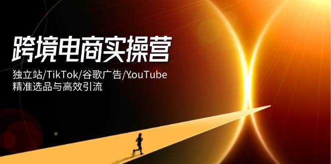 （14419期）跨境电商实操营：独立站/TikTok/谷歌广告/YouTube，精准选品与高效引流-古龙岛网创
